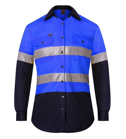 RITEMATE Shirt L/S Ladies Vented Taped